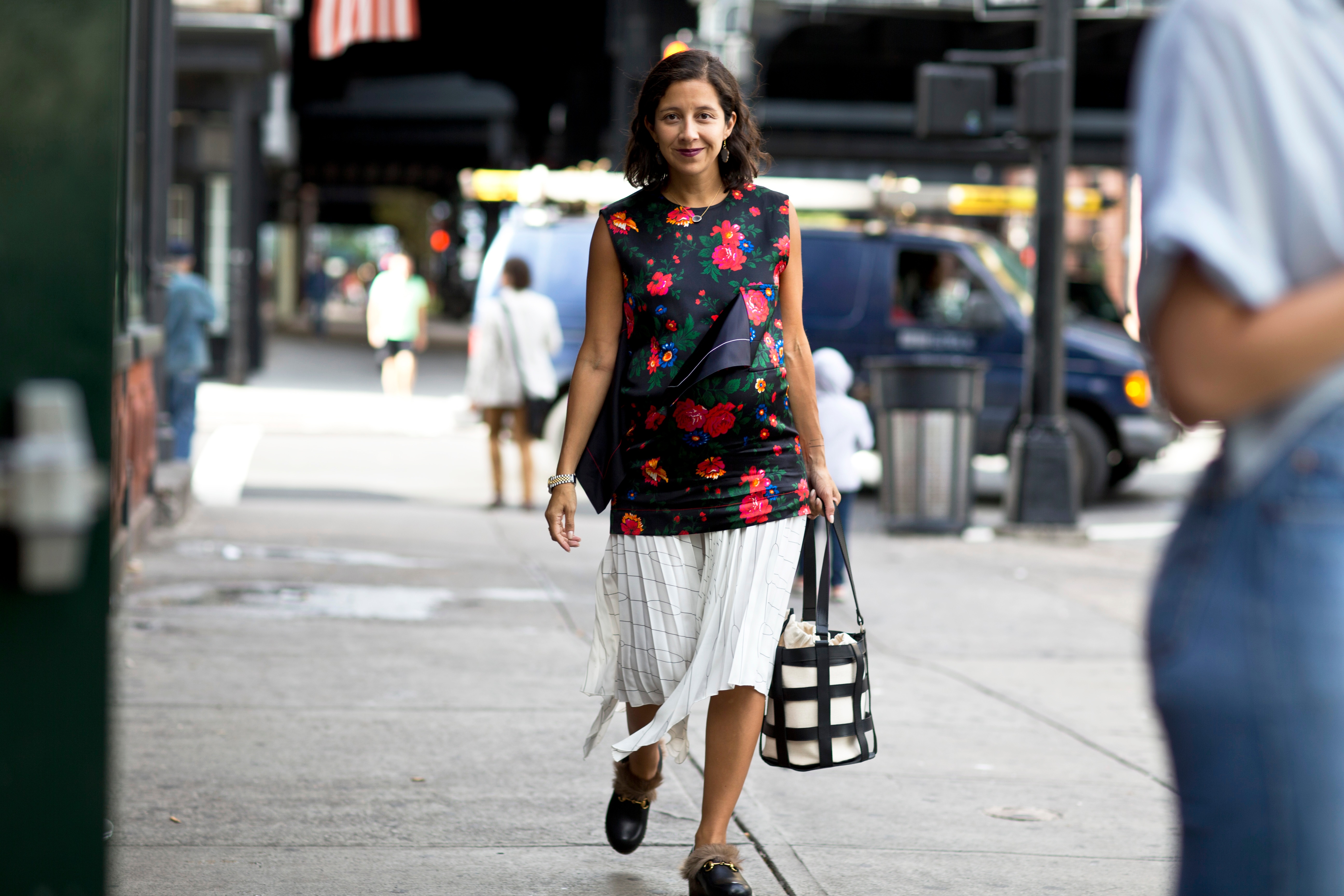 grandma chic at fashion week vintage